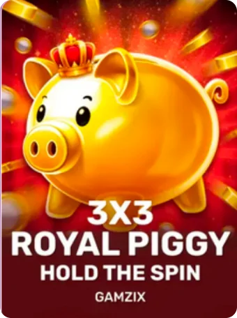 3x3 Royal Piggy Hold the Spin